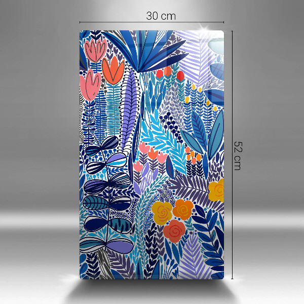 Tábua de cortar de vidro Prado Pintado