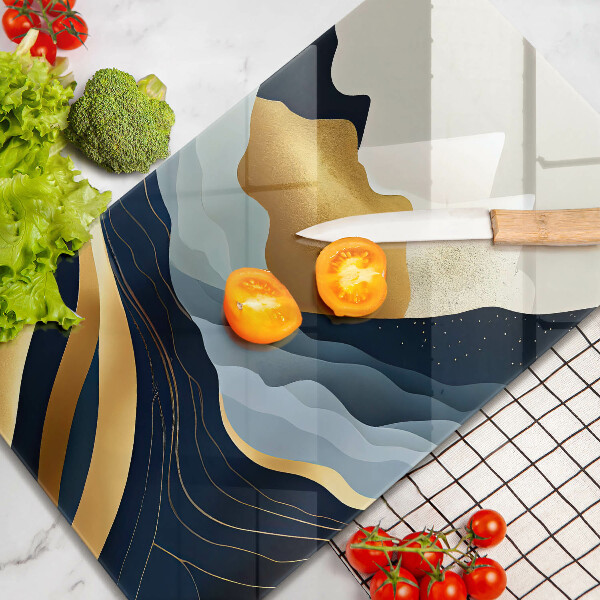 Tábua de cortar Montanhas abstratas