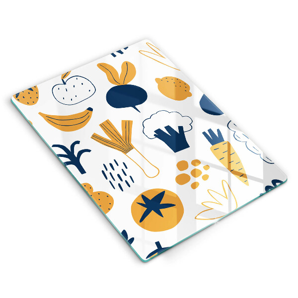 Tábua para cozinha Ilustração de alimentos