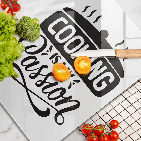 Tábua para corte Cozinhar é minha paixão
