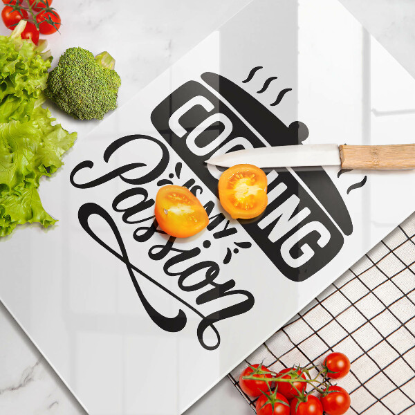Tábua para corte Cozinhar é minha paixão