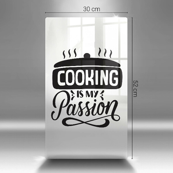 Tábua para corte Cozinhar é minha paixão