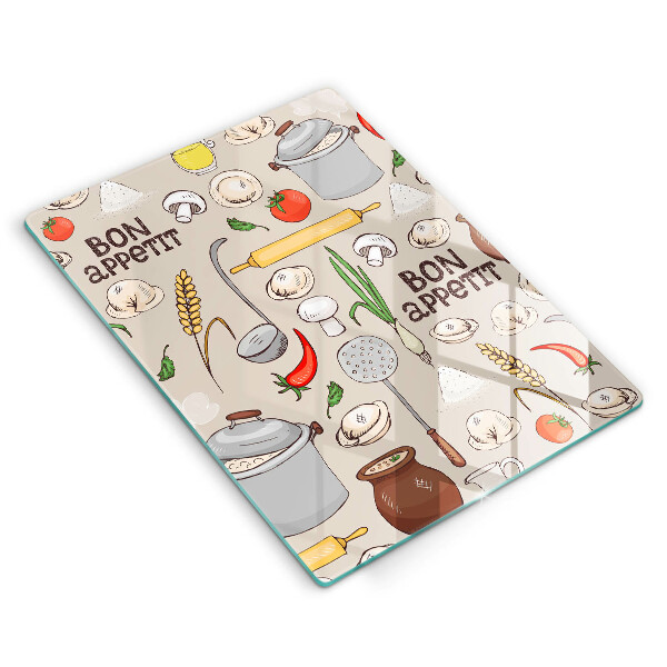 Tábua de corte Ilustração de cozinha