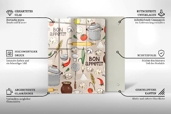 Tábua de corte Ilustração de cozinha