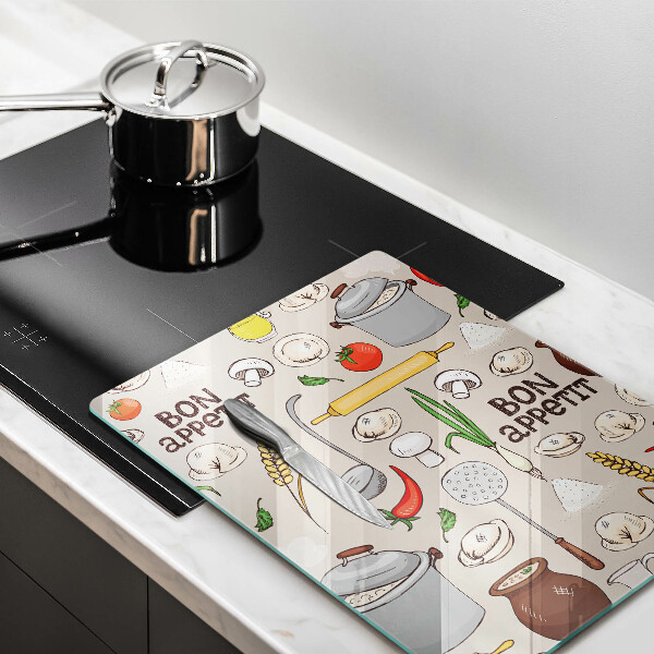 Tábua de corte Ilustração de cozinha