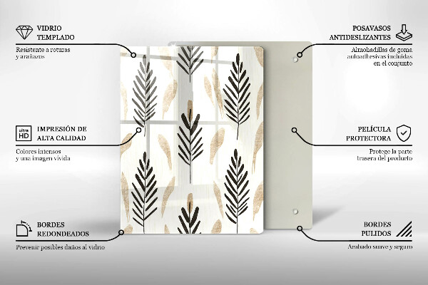 Tábua cozinha Plantas Boho