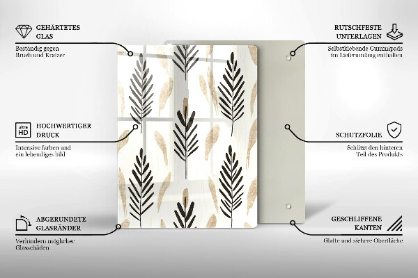 Tábua cozinha Plantas Boho