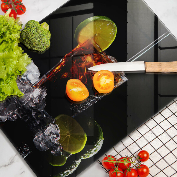 Tábua cozinha Bebida terrosa com gelo