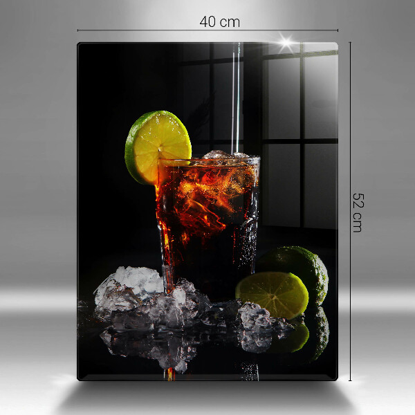 Tábua cozinha Bebida terrosa com gelo