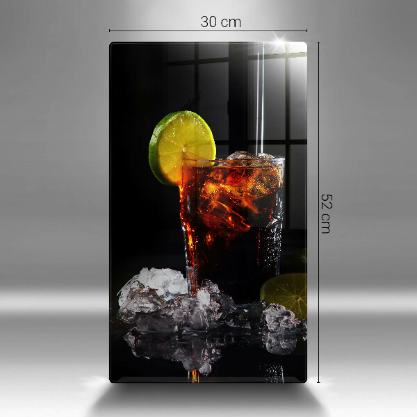 Tábua cozinha Bebida terrosa com gelo