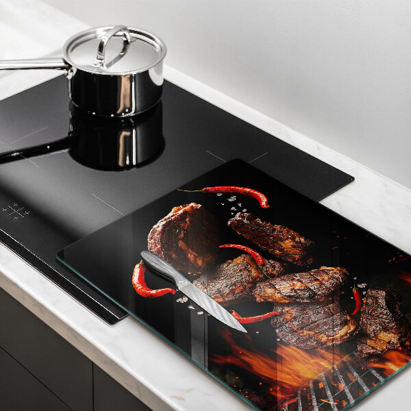 Tábua corte Carne na grelha