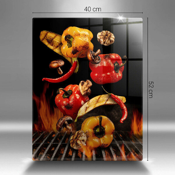 Tábua para corte Legumes grelhados