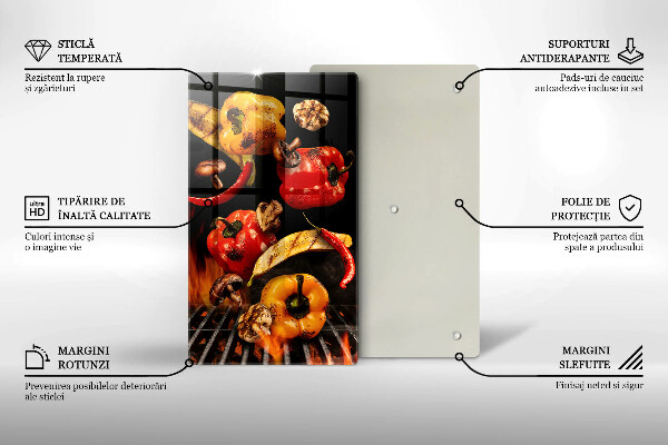 Tábua para corte Legumes grelhados