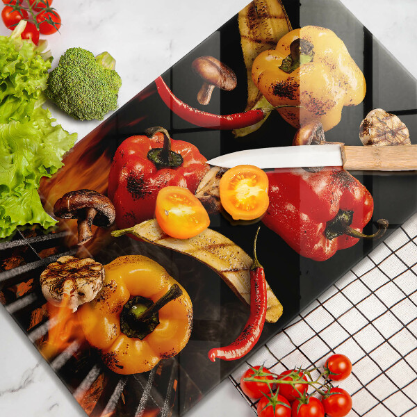 Tábua para corte Legumes grelhados