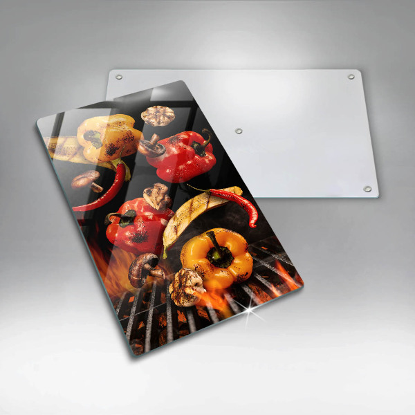 Tábua para corte Legumes grelhados