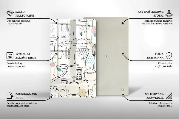 Tábua de cortar alimentos Acessórios de cozinha