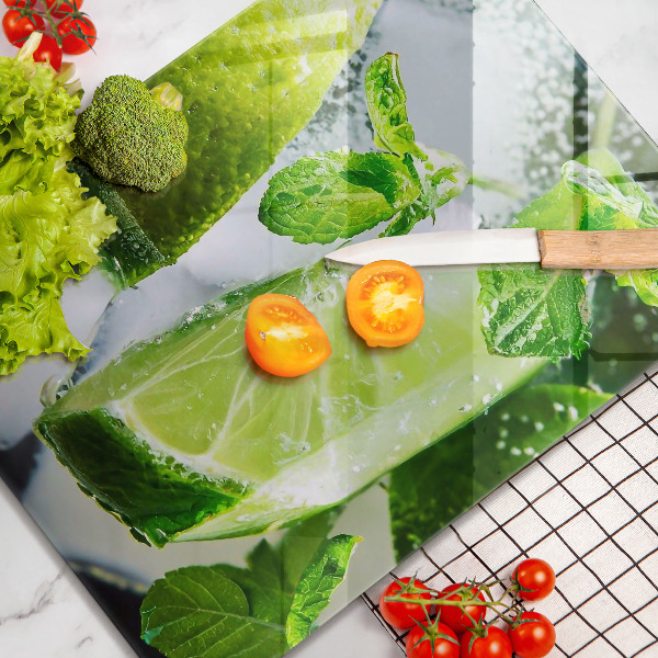 Tábua cozinha Água com limão e gelo