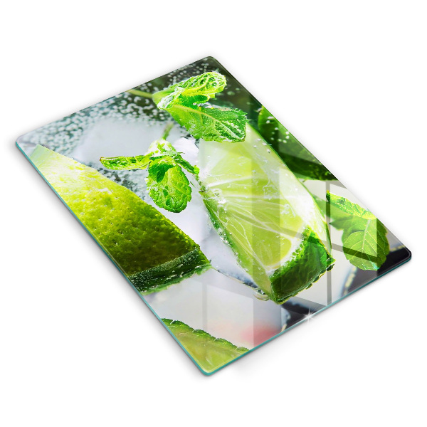 Tábua cozinha Água com limão e gelo