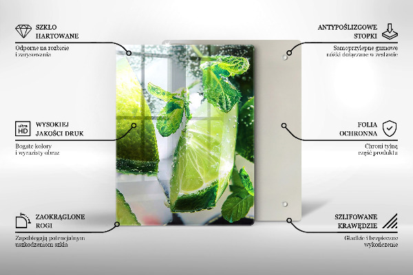 Tábua cozinha Água com limão e gelo