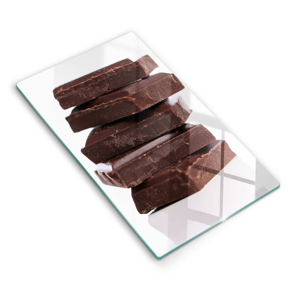 Tábua corte Cubos de chocolate
