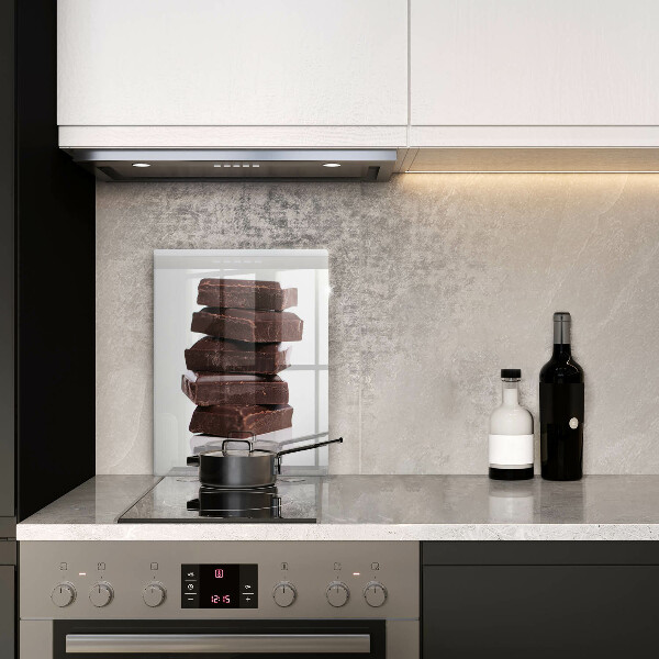 Tábua corte Cubos de chocolate