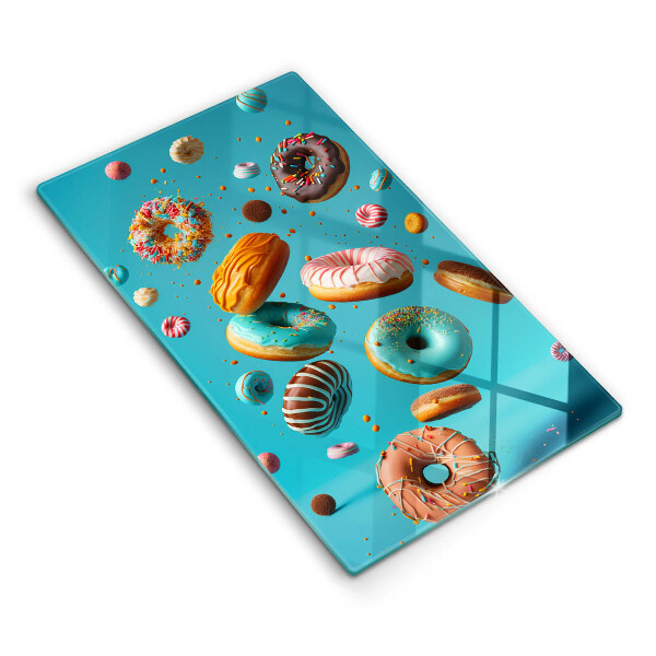 Tábua para corte Donuts coloridos