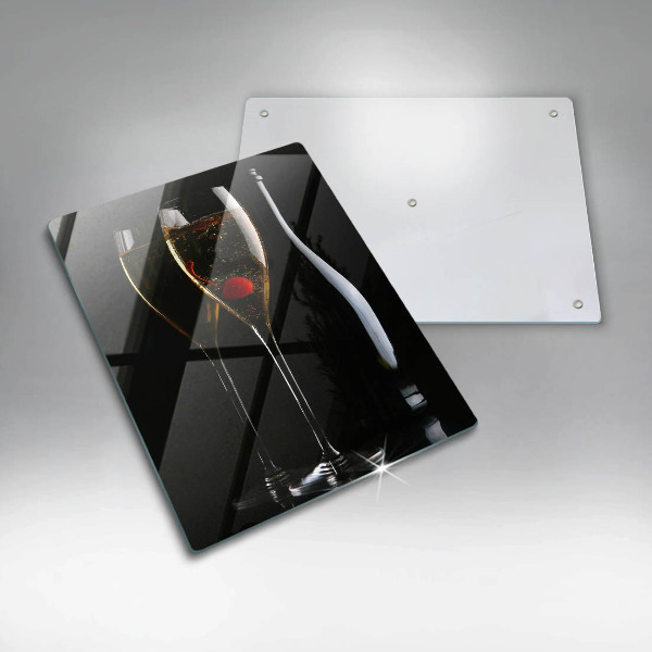 Tábua de cortar Taças de champanhe