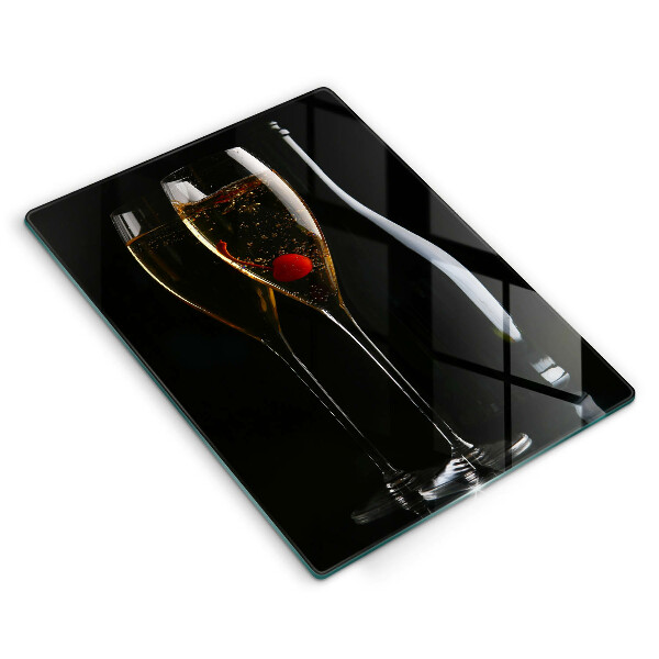 Tábua de cortar Taças de champanhe