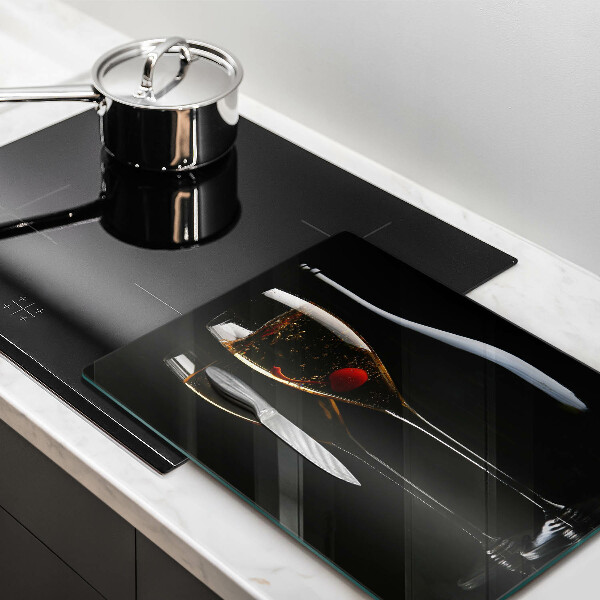 Tábua de cortar Taças de champanhe