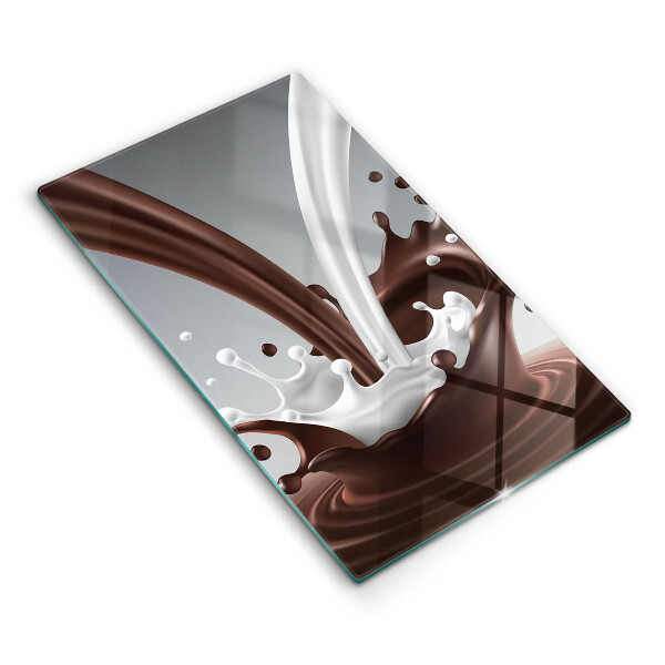 Tábua cozinha Leite e chocolate