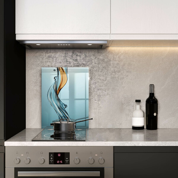 Tábua para corte Um fluxo de água