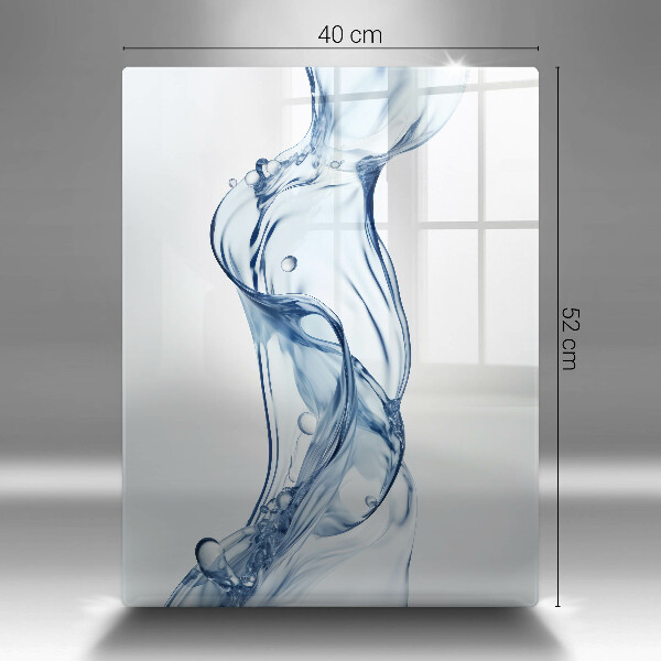 Tábua de vidro Água limpa