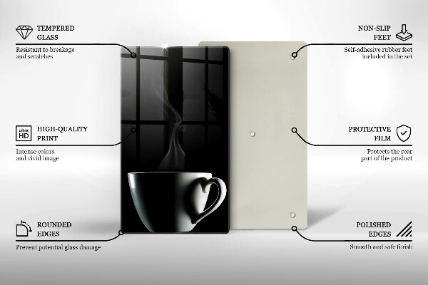 Tábua cozinha Uma xícara de chá