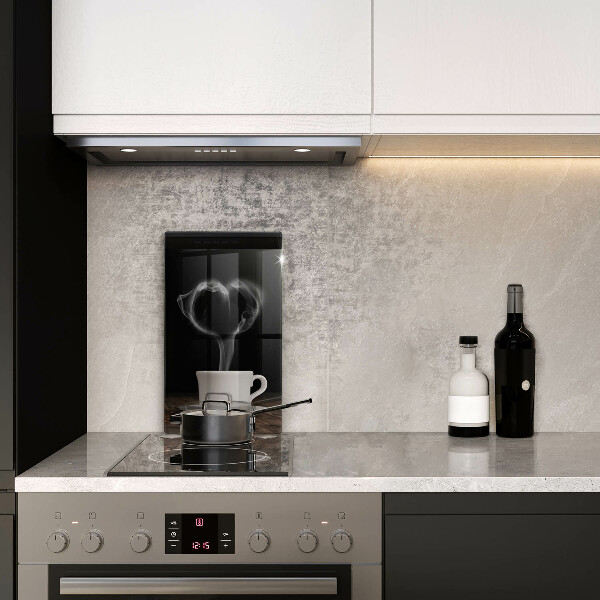 Tábua para cozinha Coração de xícara de café