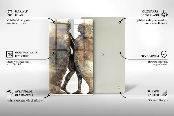 Tábua de cortar alimentos Corpos de pessoas apaixonadas