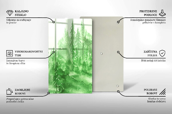 Tábua corte Floresta Pintada