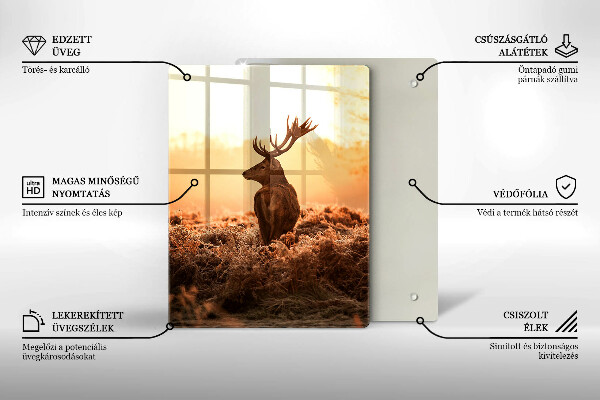 Tábua de corte Veados no campo