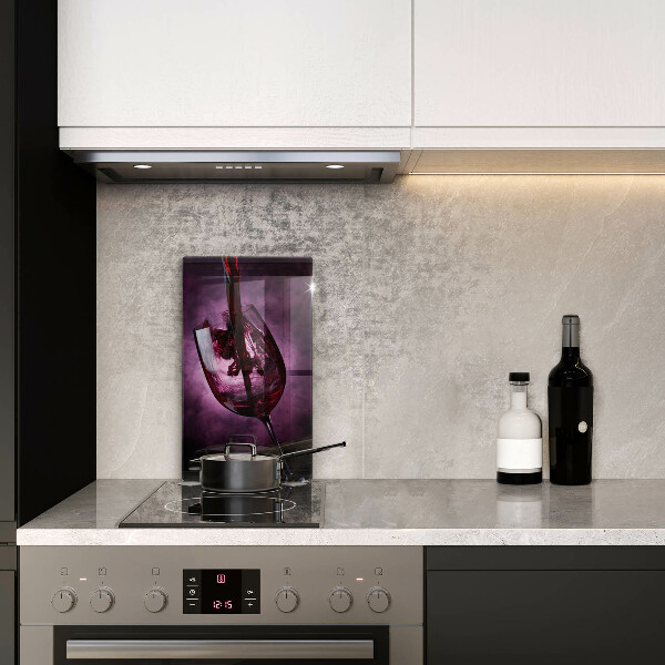 Tábua para cozinha Um copo de vinho