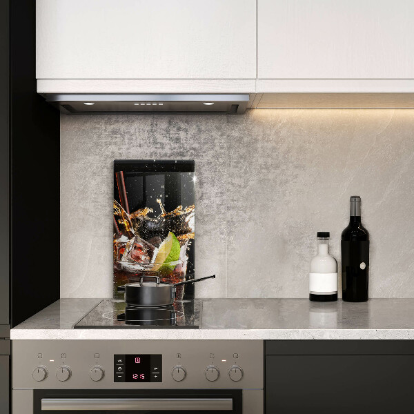 Tábua de corte de vidro Beber com gelo