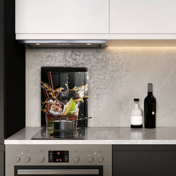 Tábua de corte de vidro Beber com gelo