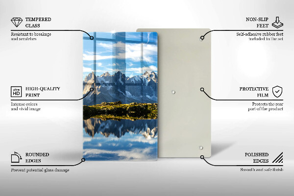 Tábua cozinha Paisagem montanhosa