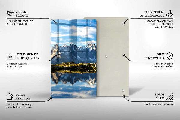 Tábua cozinha Paisagem montanhosa