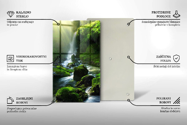 Tábua de corte Cachoeira na selva