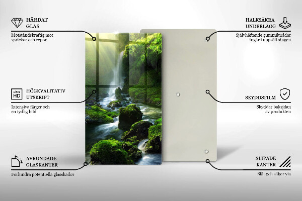 Tábua de corte Cachoeira na selva