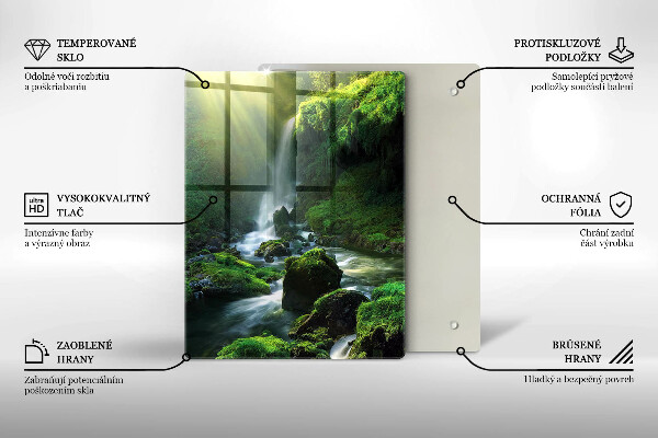 Tábua de corte Cachoeira na selva