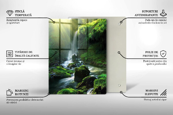 Tábua de corte Cachoeira na selva