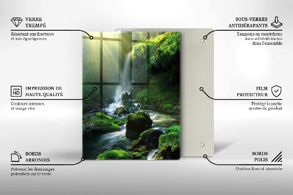 Tábua de corte Cachoeira na selva