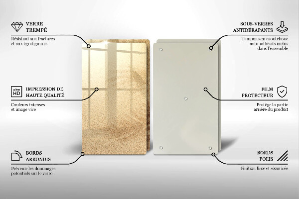 Tábua para corte Férias na areia da praia