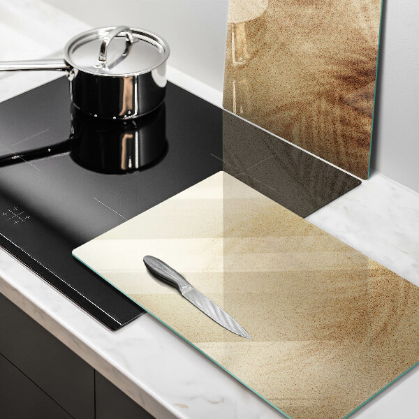 Tábua para corte Férias na areia da praia