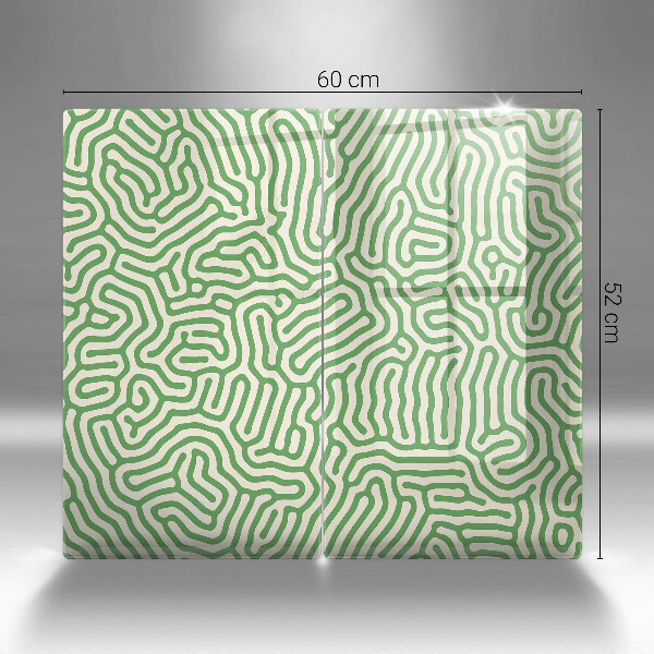 Tábua de corte Linhas abstratas